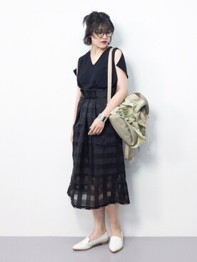 ハマアイさん（レディース・161cm）の春コーディネート