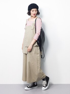 ハマアイさん（レディース・161cm）の春コーディネート