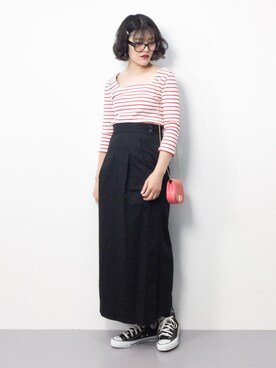 ハマアイさん（レディース・161cm）の春コーディネート