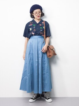 ハマアイさん(レディース・161cm)の春コーディネート