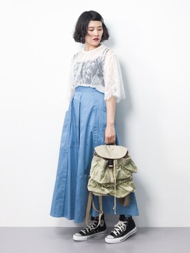 ハマアイさん（レディース・161cm）の春コーディネート