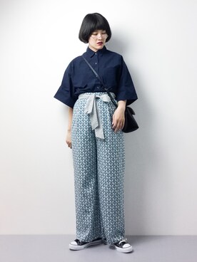 ハマアイさん（レディース・161cm）の夏コーディネート