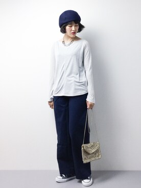 ハマアイさん（レディース・161cm）の夏コーディネート