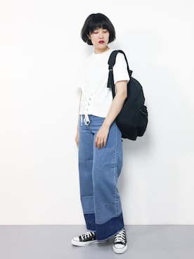 ハマアイさん（レディース・161cm）の夏コーディネート