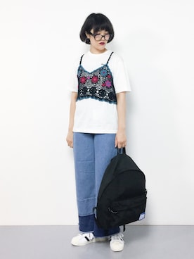 ハマアイさん（レディース・161cm）の夏コーディネート