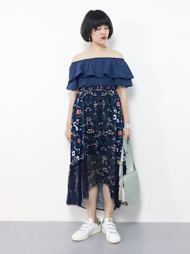 ハマアイさん（レディース・161cm）の夏コーディネート