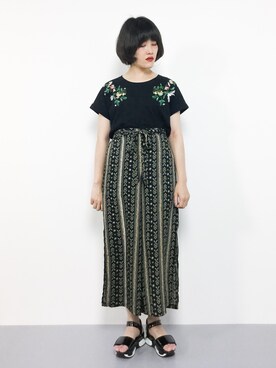 ハマアイさん（レディース・161cm）の夏コーディネート