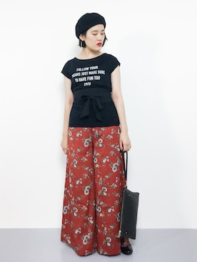 ハマアイさん（レディース・161cm）の夏コーディネート