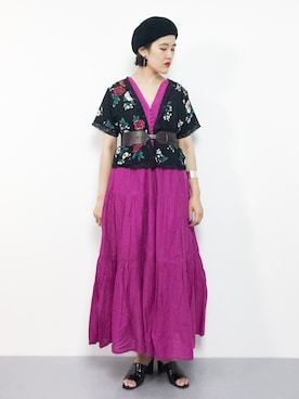 ハマアイさん（レディース・161cm）の夏コーディネート