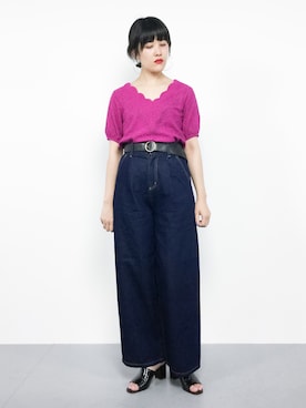 ハマアイさん（レディース・161cm）の夏コーディネート