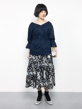 ハマアイさん（レディース・161cm）の夏コーディネート