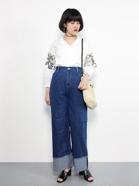 ハマアイさん（レディース・161cm）の夏コーディネート