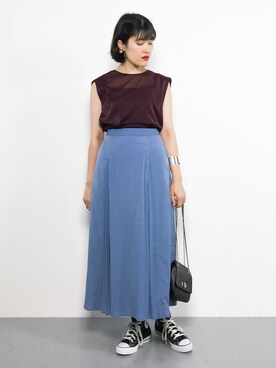 ハマアイさん（レディース・161cm）の夏コーディネート