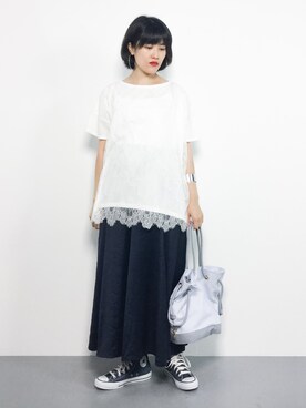 ハマアイさん（レディース・161cm）の夏コーディネート