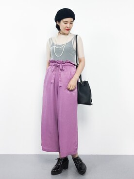 ハマアイさん（レディース・161cm）の夏コーディネート