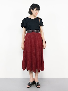 ハマアイさん（レディース・161cm）の夏コーディネート