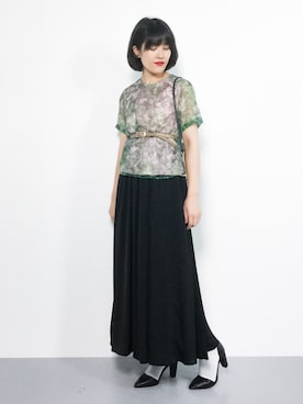 ハマアイさん（レディース・161cm）の夏コーディネート