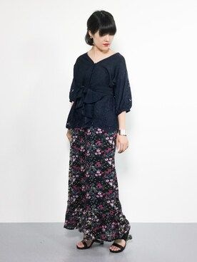 ハマアイさん（レディース・161cm）の夏コーディネート