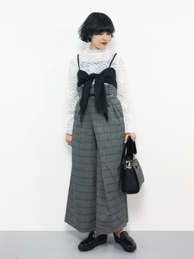 ハマアイさん（レディース・161cm）の夏コーディネート