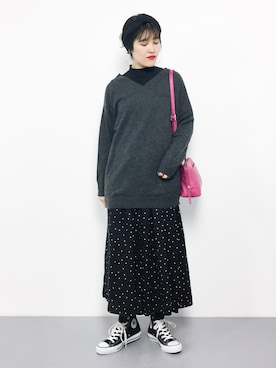 ハマアイさん（レディース・161cm）の秋コーディネート