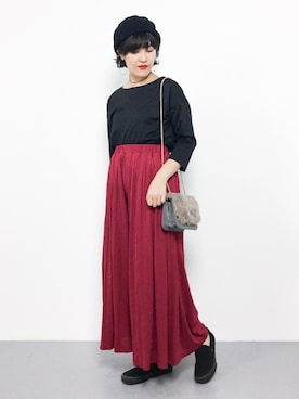 ハマアイさん（レディース・161cm）の秋コーディネート