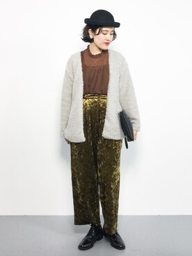 ハマアイさん（レディース・161cm）の秋コーディネート