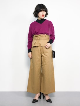 ハマアイさん（レディース・161cm）の秋コーディネート