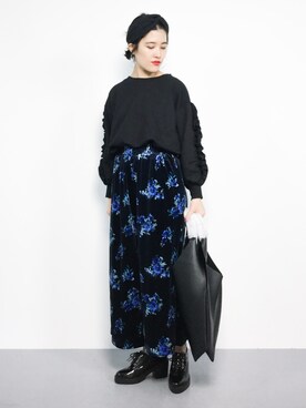 ハマアイさん（レディース・161cm）の秋コーディネート