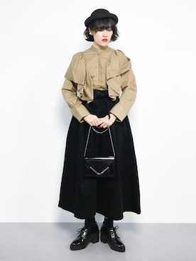ハマアイさん（レディース・161cm）の秋コーディネート