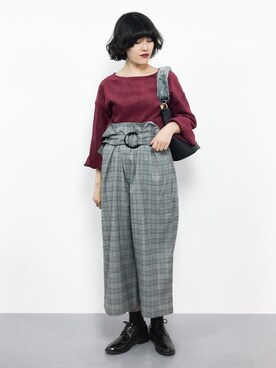 ハマアイさん(レディース・161cm)の秋コーディネート