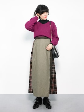 ハマアイさん（レディース・161cm）の秋コーディネート