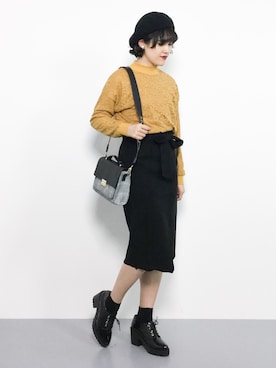 ハマアイさん（レディース・161cm）の秋コーディネート