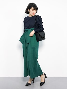 ハマアイさん（レディース・161cm）の秋コーディネート