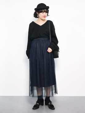 ハマアイさん（レディース・161cm）の秋コーディネート