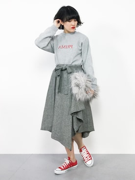 ハマアイさん（レディース・161cm）の秋コーディネート