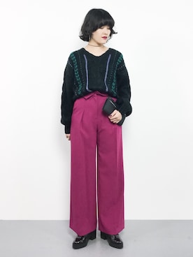 ハマアイさん（レディース・161cm）の秋コーディネート