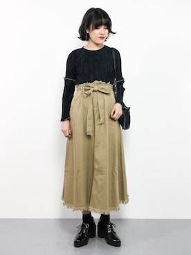 ハマアイさん（レディース・161cm）の秋コーディネート