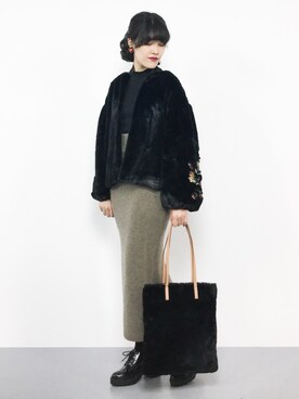 ハマアイさん（レディース・161cm）の秋コーディネート