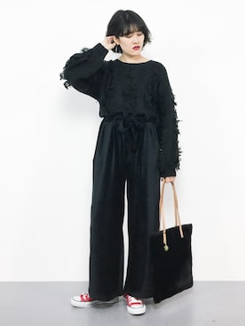 ハマアイさん（レディース・161cm）の秋コーディネート