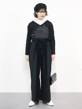 ハマアイさん（レディース・161cm）の秋コーディネート