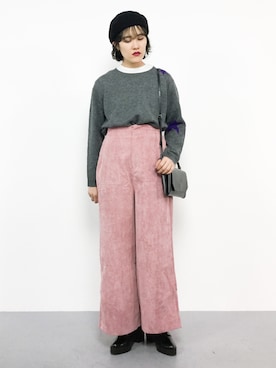 ハマアイさん（レディース・161cm）の秋コーディネート