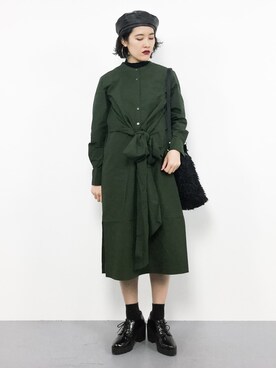 ハマアイさん（レディース・161cm）の秋コーディネート