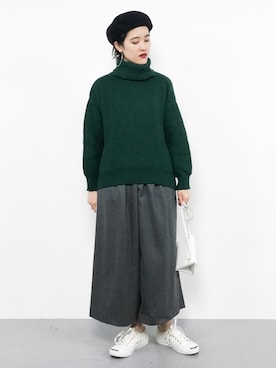 ハマアイさん（レディース・161cm）の秋コーディネート