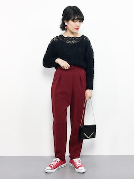 ハマアイさん（レディース・161cm）の秋コーディネート