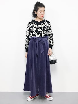 ハマアイさん（レディース・161cm）の秋コーディネート