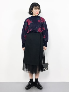 「nano universe」｜ハマアイさん（レディース・161cm）の秋コーディネート