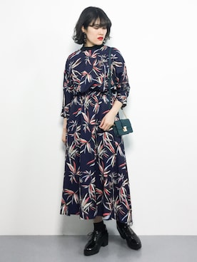 「Accessorize（アクセサライズ）のアイテム（バッグ）」を使った、ハマアイさん（レディース・161cm）の冬コーディネート