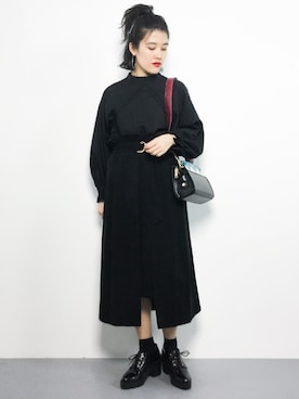 ハマアイさん（レディース・161cm）の冬コーディネート