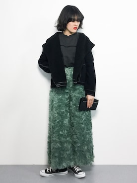 ハマアイさん(レディース・161cm)の冬コーディネート