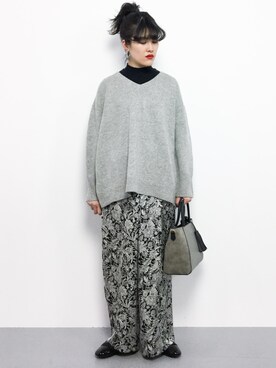 ハマアイさん（レディース・161cm）の冬コーディネート